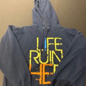 Life Ruiner hoodie men's XL